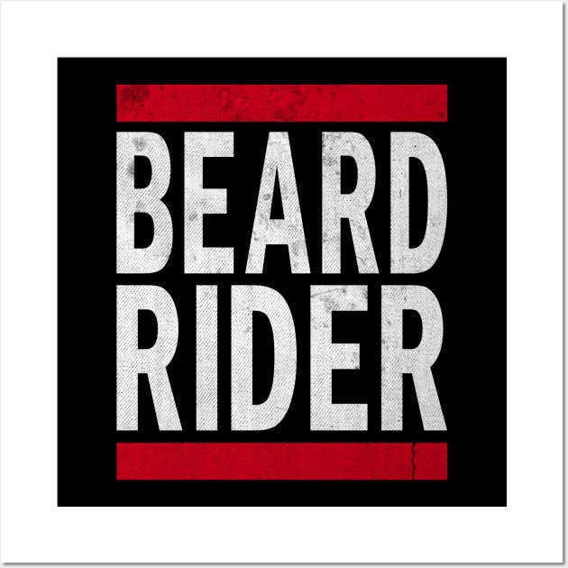 Beard Rider Wall Art by POD Anytime